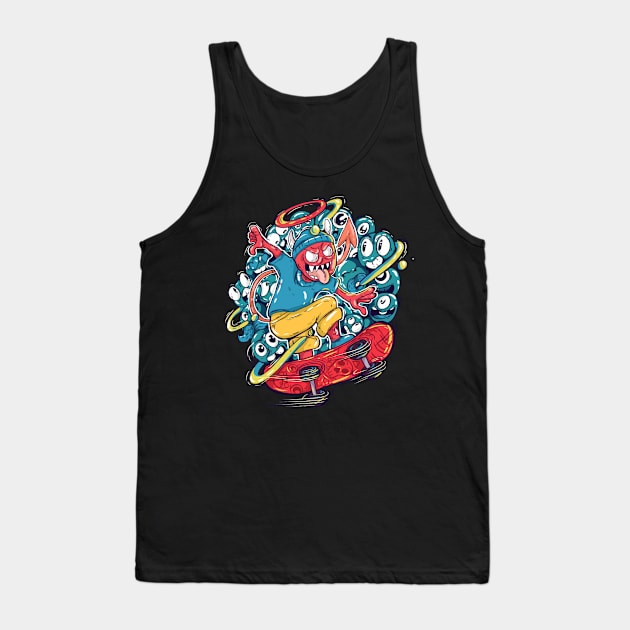 skateboard devil Tank Top by Harsimran_sain